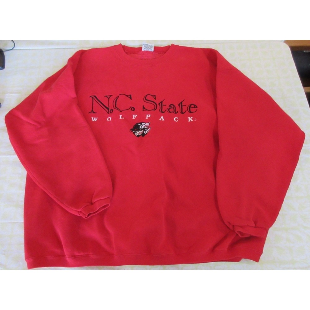 Vintage N C State Wolfpack Sweatshirt XXL Team Edition Apparel USA